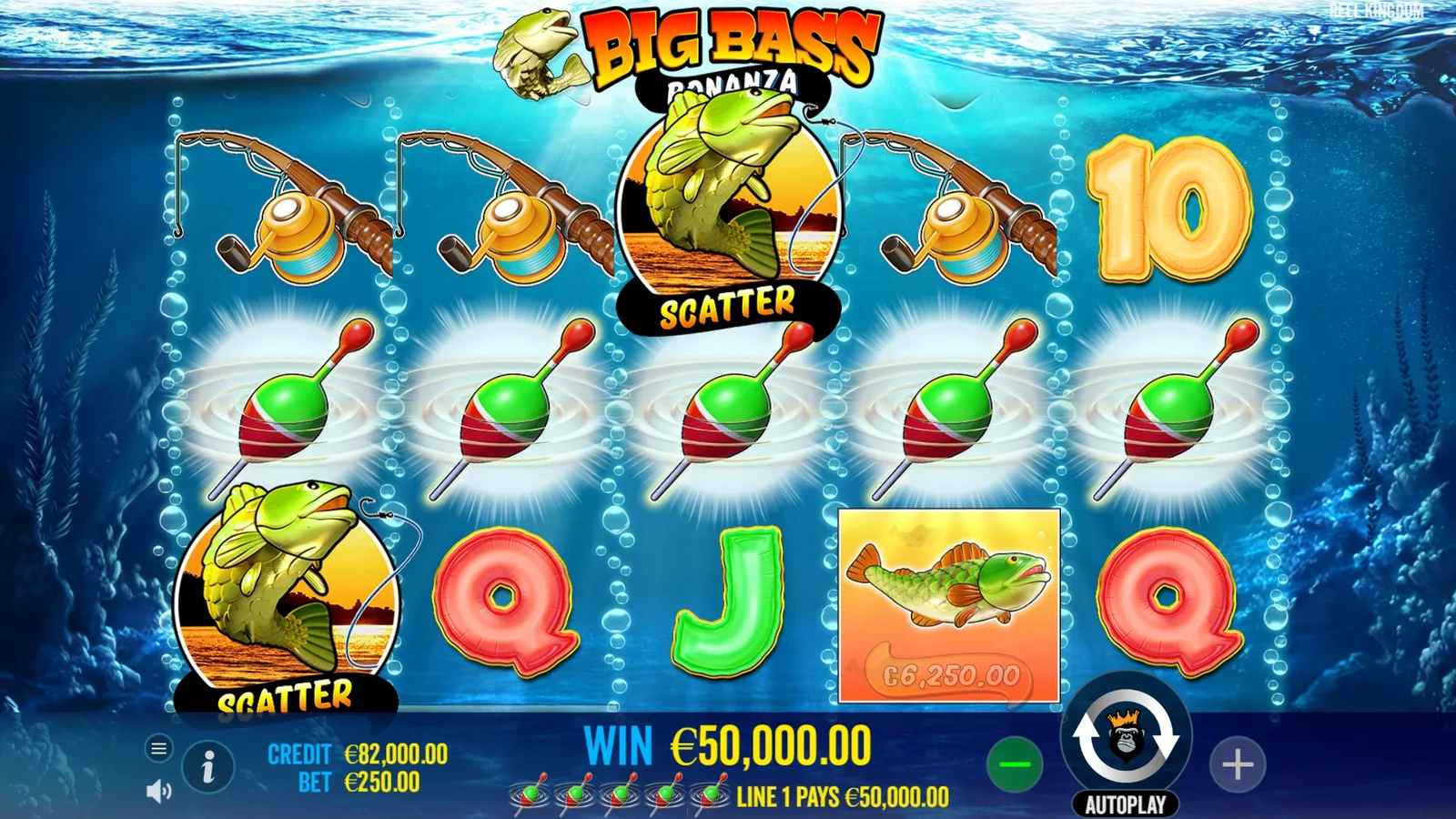 Big Bass Bonanza gameplay