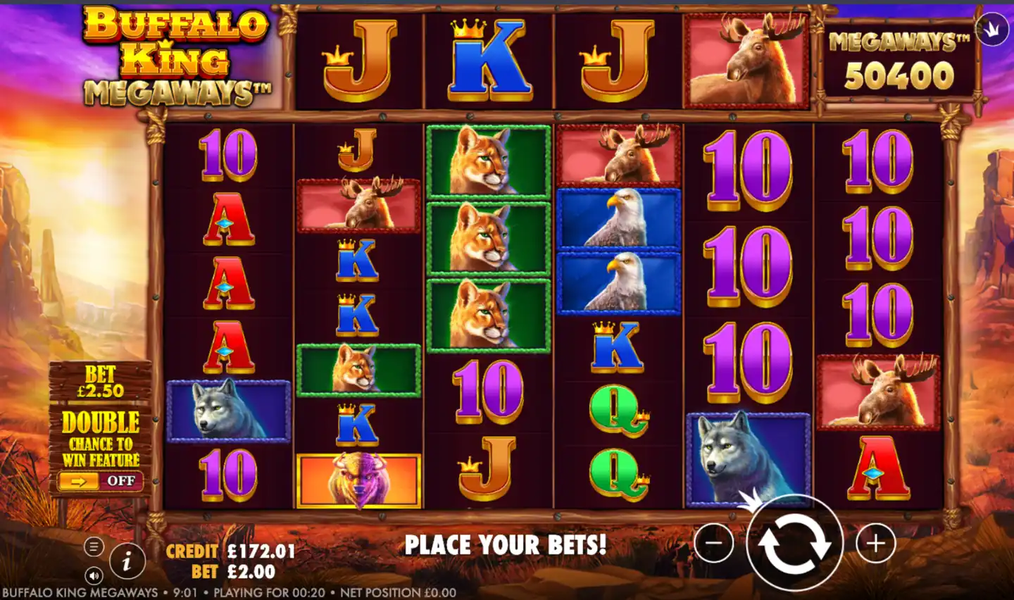 Buffalo King gameplay