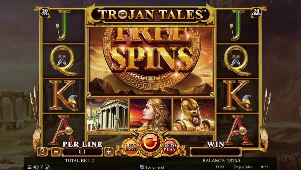 Trojan Tales gameplay
